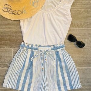 Comfy Striped Shorts